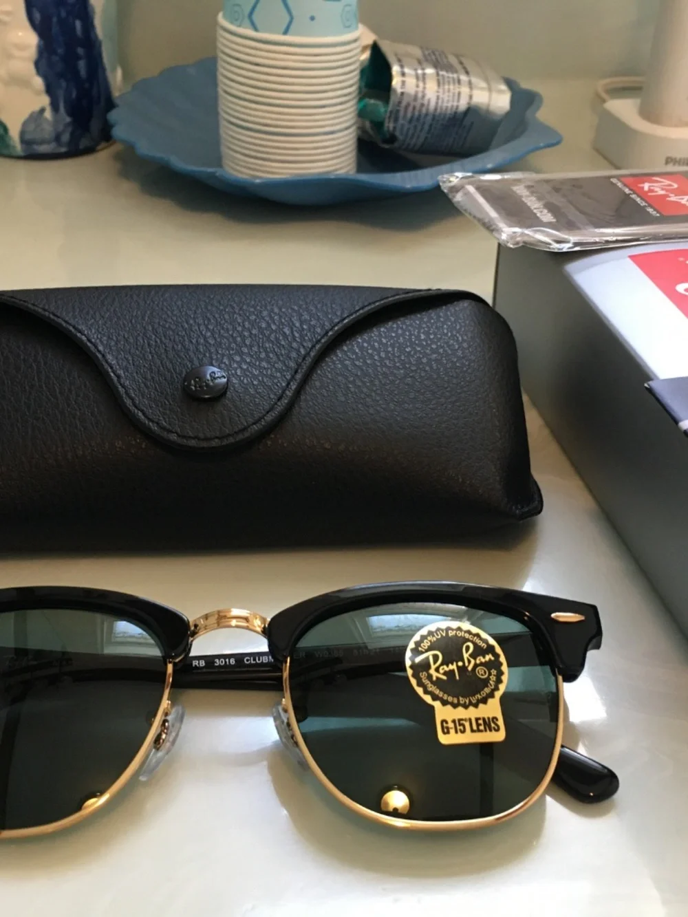 Ray Ban Clubmaster Sunglasses RayBan RayBans Ray-Ban Clubmasters Sun Glasses New